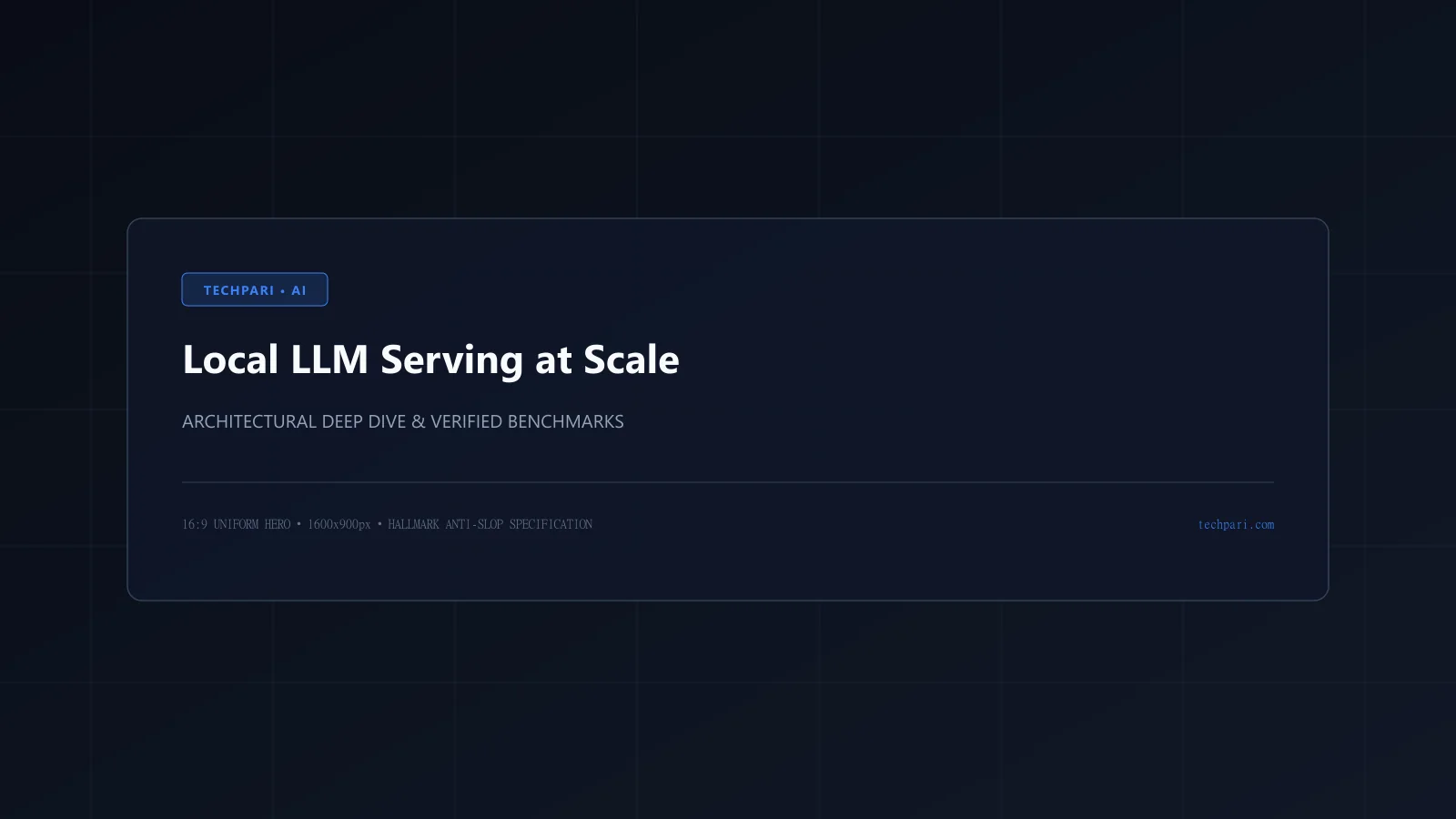 Local LLM Serving at Scale with vLLM, SGLang, and Ollama for Concurrent Production Workloads