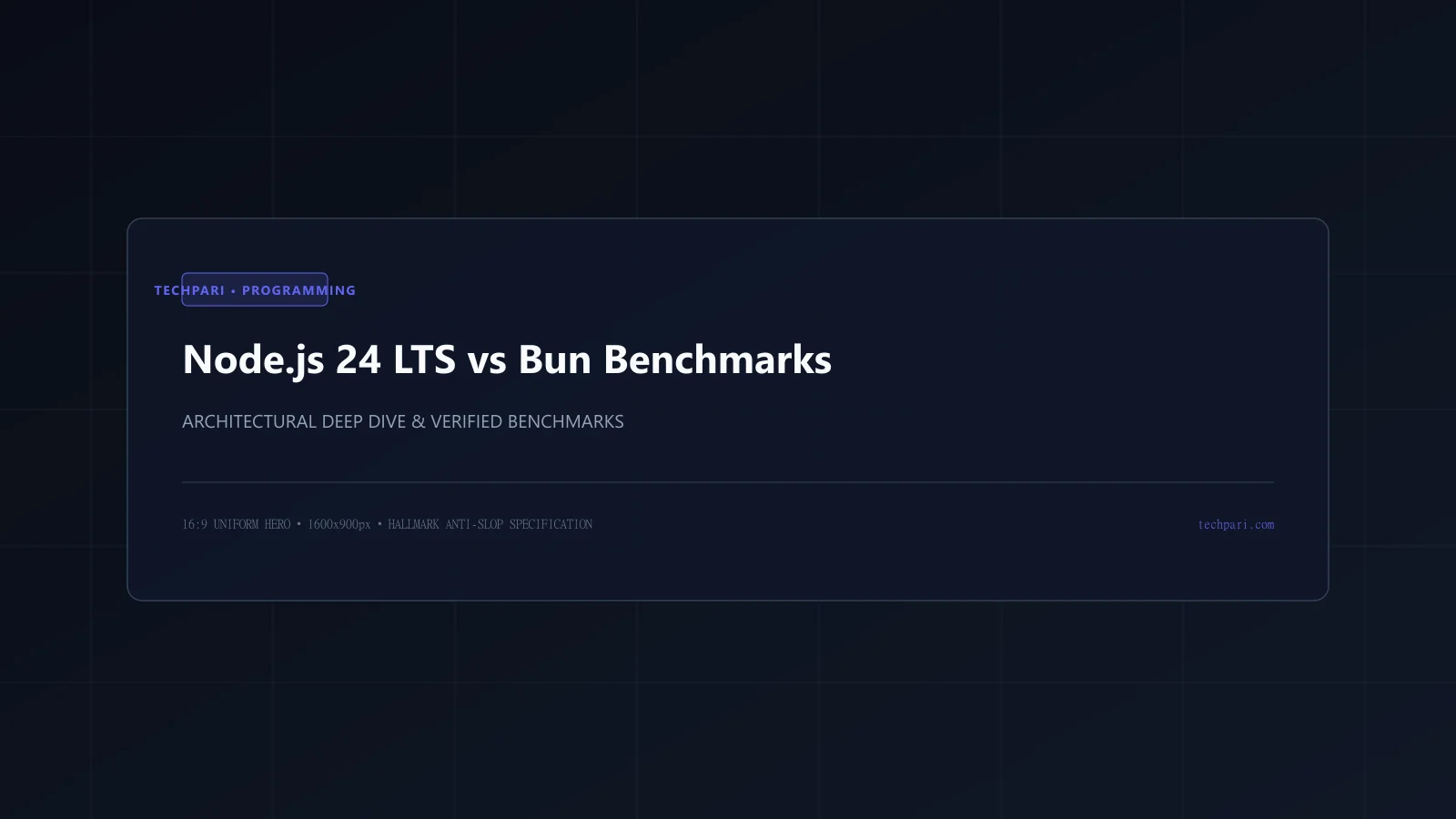 Node.js 24 LTS vs Bun 1.2 with Production Memory Ceilings, Cold Starts, and Native C++ Addon Stability